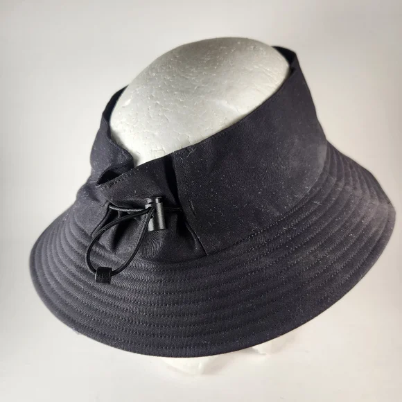 THE NORTH FACE Hat Cap Large Black Nylon Adjustable Unisex Outdoors Hiking - Picture 6 of 8